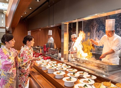 大江戸温泉物語グループのレストランで調理補助の仕事。調理職の経験者歓迎！接客好き歓迎！求人