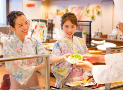 大江戸温泉物語グループのレストランスタッフ求人!未経験でもOK!明るい対応ができる方大歓迎!